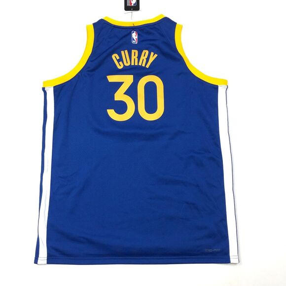 New Golden State Warriors Curry 30 Swingman Icon Edition Jersey Size XL Nike B4 - Picture 5 of 6